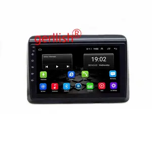 2.5D Layar IPS 9 Inci untuk Mobil Android, Pemutar Video Multimedia DVD Navigasi GPS Radio Mobil untuk Suzuki Ertiga Mendukung Playstore