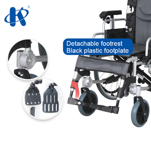 Kaiyang – fauteuil roulant manuel en aluminium KY956LAQ-46, dossier pliable à dégagement rapide, roue arrière rabattable en hauteur, accoudoir réglable