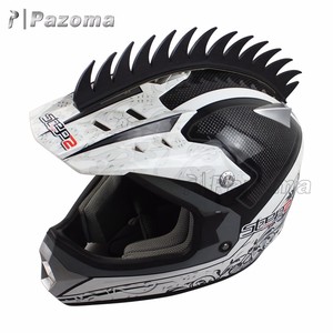 Casque en caoutchouc de haute qualité, style le plus récent, pointes <span class=keywords><strong>Warhawk</strong></span>, Mohawks, adhésif 3M, lame de scie - Product Image 5