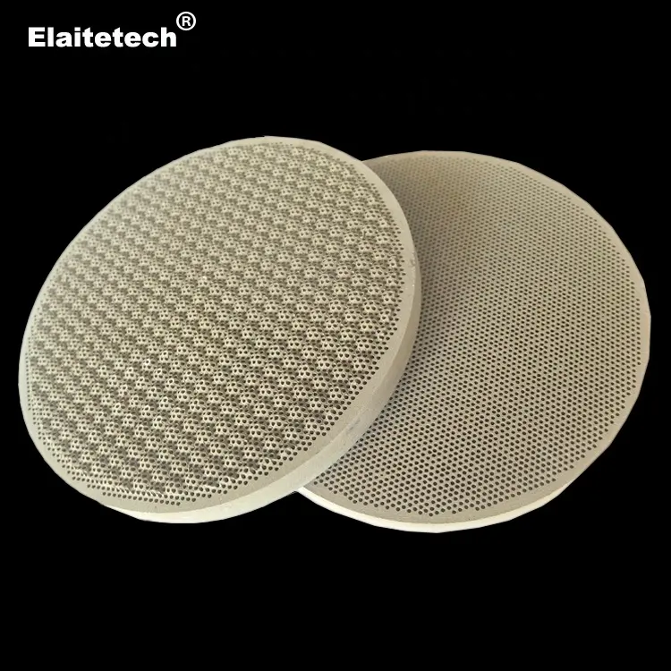 Cordierite infrared honeycomb ceramic combustion plate/heater plate/heating plate for pizza ovens