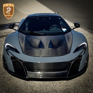 Accessori Auto Stile P1 Presa d'Aria in Fibra di Carbonio per Cofano McLaren 650S - Product Image 1