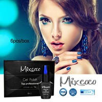 Échantillon gratuit Mixcoco 2026 Nouvelle mode Vente chaude 15ml Vernis à ongles gel UV Prix d'usine Vente en gros Vernis Uas Gel UV pour ongles Ensemble de vernis à ongles