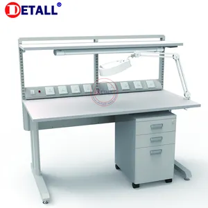 Technician Durable Industrial factory Work Benches Dental Laboratory Furniture ESD Fixed Workbench
