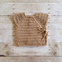 Chapeau en tricot crochet Yoda, bonnet Star Wars pour bébés garçons, 100% coton, mode été, ensemble de vêtements 4 pièces