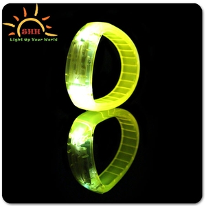 Articles <span class=keywords><strong>de</strong></span> fête d'<span class=keywords><strong>anniversaire</strong></span> d'usine PRC avec bracelet lumineux LED pour le sport et les concerts - Product Image 2