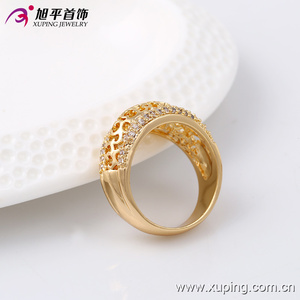 Bague motif pierre naturelle, anneau en or 1 grammes de poids, pour filles, à la mode, 13500 - Product Image 2