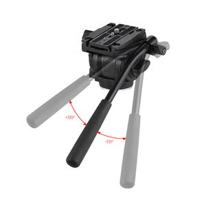 Kingjoy accessori di alta qualità <span class=keywords><strong>Video</strong></span> professionale Bird Watching testa fluida per la fotografia - Product Image 5