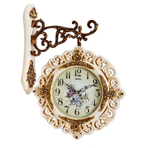 Đồng Hồ Treo Tường Không Lừa Đảo Phong Trào Thạch Anh Với Con Lắc Sản Phẩm Mới Đồng Hồ Hai Mặt Vintage B8218 - Product Image 2