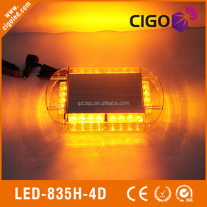 LED-835H-4D LED Avertissement Sécurité Clignotant Balise 12-24v ambulance mini lightbar - Product Image 6