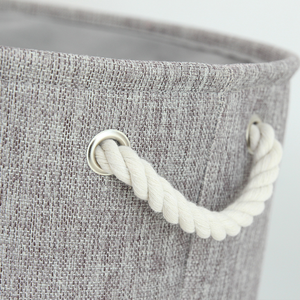 <span class=keywords><strong>Panier</strong></span> de rangement décoratif en toile tissé pour chambre d'enfant - Product Image 2