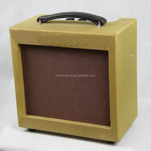 Amplificador de tubo de guitarra, 5 vatios vía un solo tubo de salida 6V6 Clase A 5 W