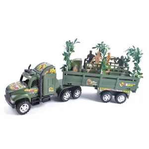 High quality military soldier toy friction plastic trucks for sale