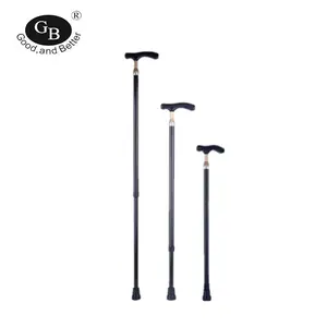 Old Man Walking Stick Crutch พร้อมด้ามจับพลาสติกคุณภาพสูง