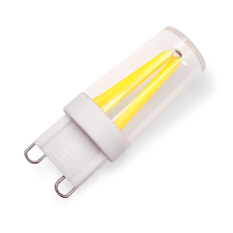 G9 1W E10 Base 300lm dimmerabile bianco caldo led filamento della lampadina di illuminazione