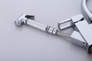 Hiện Đại Duy nhất-xử lý 3-cách rắn brass tĩnh nhiệt Vòi Nước Nhà Bếp Pull-out phun duy nhất-lỗ cài đặt Điện <span class=keywords><strong>tap</strong></span> cho - Product Image 4