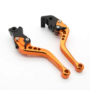 Tuas Rem Kopling Balap Warna Cnc, Material Aloi Aluminium untuk KTM