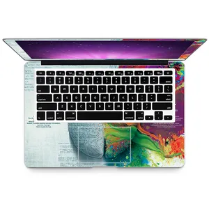 Cerebro creativo diseño personalizado etiqueta engomada de la piel para macbook pro 13 15 con touch bar A1707 1706 portátil cubierta de la etiqueta engomada