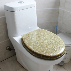 Couvre-siège de toilette pailleté - Product Image 5