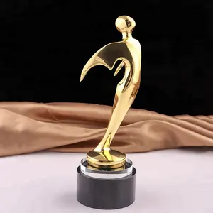Bán Buôn Thiên Thần Wing Trophy Vàng Màu Oscar Trophy
