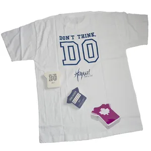 Atacado top quality custom Promocional forma mágica comprimido camiseta