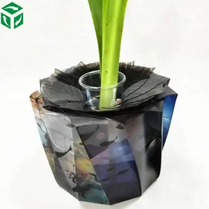 Nouvelles idées de produits Emballage personnalisé Décoratif étanche conteneur plante fleur boîte accepter l'impression personnalisée