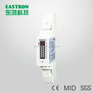 <span class=keywords><strong>SDM</strong></span> 120A, medidor de KWH monofásico, medidor de vatios, medidor de vatios digital, 5(45)A, aprobado MID - Product Image 2