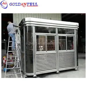 NGOÀI TRỜI 3M Prefab Modular Bảo Vệ An Ninh Di Động Nhà/Vườn Container Box Bài