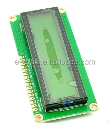 شاشة LCD1602A صفراء, شاشة LCD1602A صفراء ، 5 فولت ، شاشة LCD ، شاشة صفراء ، 5 فولت
