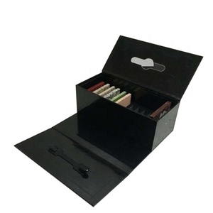 Customized Mosaic Quartz Stone <strong>Display</strong> case Paper <strong>Show</strong> Sample case <strong>Display</strong> Marble Boxes with clear Lid Packaging Sample <strong>Box</strong> - Product Image 1