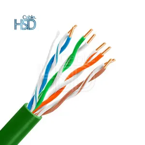 Сетевой кабель для передачи данных по лучшей цене OEM Factory Cat5e UTP Pe Внешний 4 Pr Cat5e UTP кабель 24AWG 26AWG спецификации цены