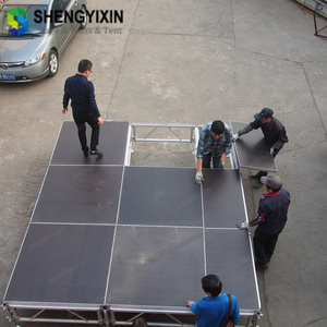 Chi phí thấp ngoài trời điều chỉnh Nhôm xách tay sân khấu nền tảng cho buổi hòa nhạc hiển thị tổ chức sự kiện - Product Image 6