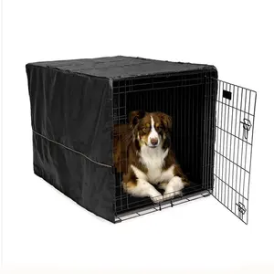 Polyester Crate Cover for Wire Crates Dog Cage Cover Pet Crate Kennel Cover