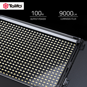 Tolifo-soporte portátil inalámbrico DMX512, <span class=keywords><strong>2</strong></span>,4G, equipo de estudio de fotografía, <span class=keywords><strong>Panel</strong></span> de luces Led para vídeo - Product Image 3