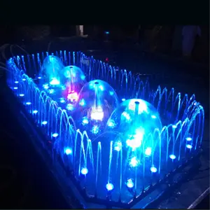 Color mini angel water fountain with small music control system