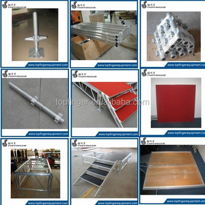 منصة محمولة عالية الجودة 4×8 قدم قابلة للطي لعروض الطبول - Product Image 6
