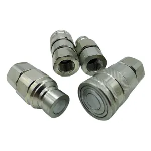 KZE 1/2 Inch NPT/BSP Chủ Đề Nữ/Nam Thủy Lực Khớp Nối Nhanh & Thủy Lực Nhanh Chóng Phát Hành Khớp Nối