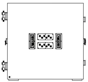 Hot bán 600x600x600mm RF che chắn hộp 0.8 ~ 6GHz âm thanh di động EMI Wifi 4G 5G GSM điện thoại thử nghiệm hướng dẫn sử dụng RF lá chắn hộp - Product Image 6
