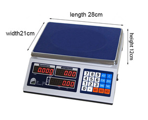 15 키로그램 30 키로그램 전기 규모 무게 기계 20 키 - Product Image 2