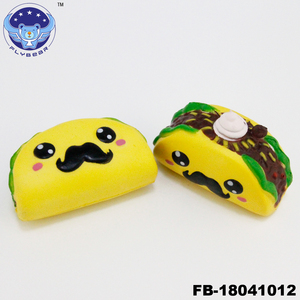 2018 Flybear pequeño pan lento aumento perfumado Squeeze Stress Relief juguetes para la gente Decoración - Product Image 1