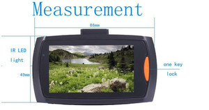 G30 Xe Dash Cam Tầm Nhìn Ban Đêm H.264 Duy Nhất Len Tft 120 Lái Xe Ghi Âm Với Hướng Dẫn Sử Dụng - Product Image 3