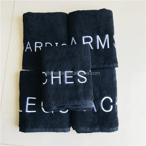 Personnalisé Logo Brodé Coton Éponge Grande <span class=keywords><strong>Serviette</strong></span> De Sport - Product Image 2