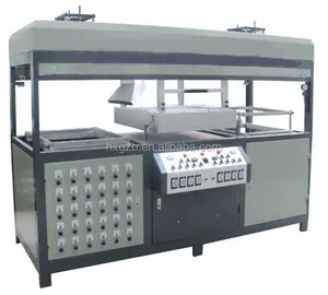 Double plates blister vacuum forming machine