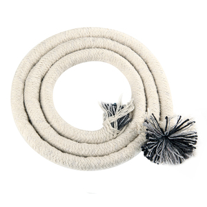 Cordons tressés 100% <span class=keywords><strong>coton</strong></span> imperméables - <span class=keywords><strong>Corde</strong></span> de passepoil écologique pour sacs et chaussures - Product Image 5