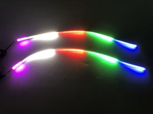 Automotive LED bianco flessibile DRL ambra tornante tornante striscia-nuovo stato di illuminazione flusso serie tubi a caccia di flusso - Product Image 6