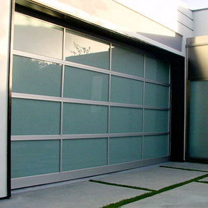 En gros 16x7 transparent <span class=keywords><strong>porte</strong></span> <span class=keywords><strong>de</strong></span> <span class=keywords><strong>garage</strong></span> en verre trempé <span class=keywords><strong>prix</strong></span> - Product Image 2