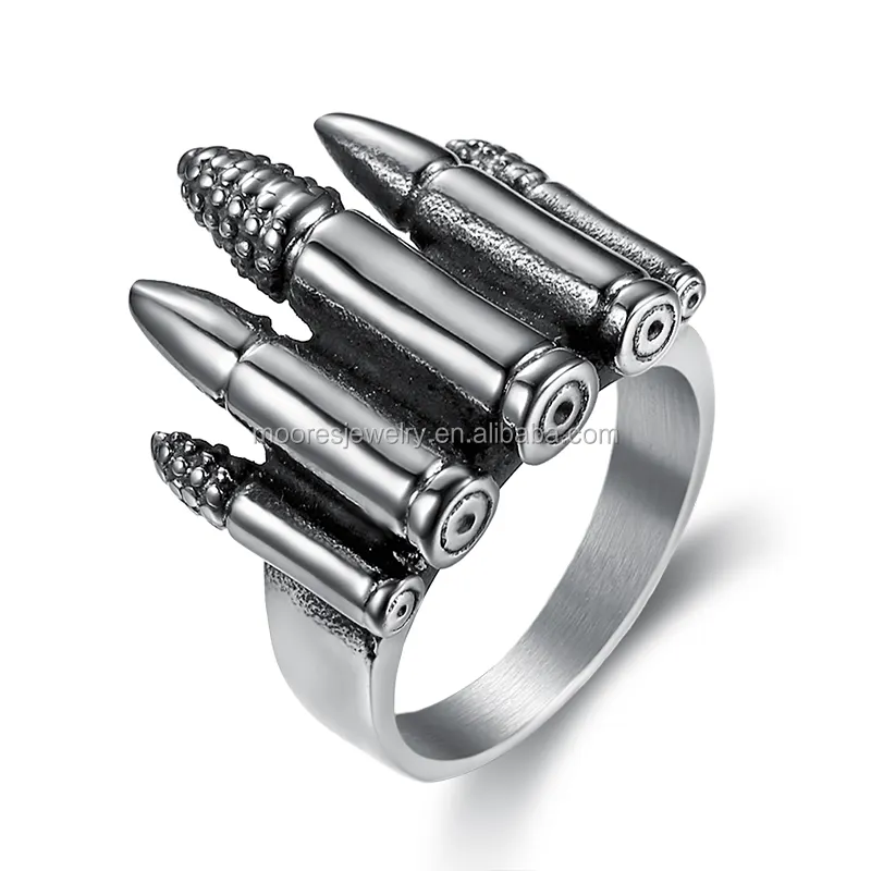 316l rvs aiti zilver militaire veteraan bullet ringen memoris betekenis zilver veteraan ringen