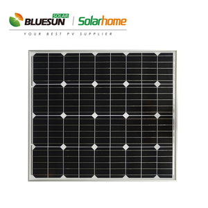 Bluesunソーラー単結晶ソーラーパネル18v 24v 48v 50ワット60ワット70ワット80ワット90ワット100ワット110ワット小型ソーラーパネル - Product Image 4