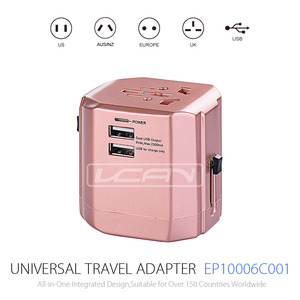 2016 Nuevo Llegado en 1 UK/EURO/EE.UU./AUS 2.5A Adaptador de Viaje Universal - Product Image 6