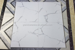 60x60 cm Blanco Carrara Porcelanato <span class=keywords><strong>Pisos</strong></span> de Ingeniería - Product Image 6