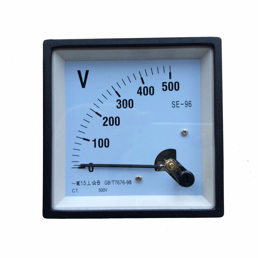 電流計 電圧計 72x72mm 96x96mm アンプ ボルトメーター AC DC アナログ